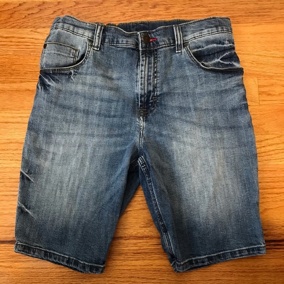 wrangler boys denim shorts